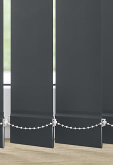 Roma, Anthracite - Vertical Blind Slats